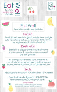 Locandina eat well