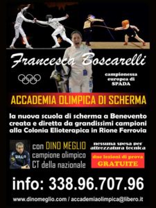 accademia olimpica di scherma volantino 1