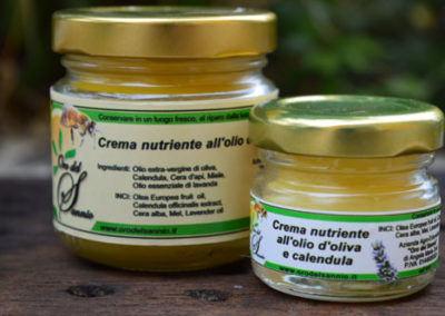creme viso corpo oro del sannio