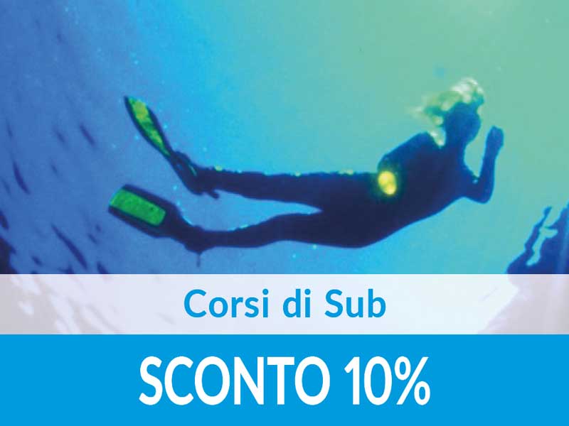 Corsi di Sub Diving Center SCONTO 10%