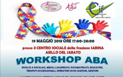 Autismo: workshop ABA per famiglie, operatori e insegnanti